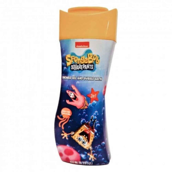 SpongeBob Shower Gel & Bubble Bath - 400ml, Gentle Formula