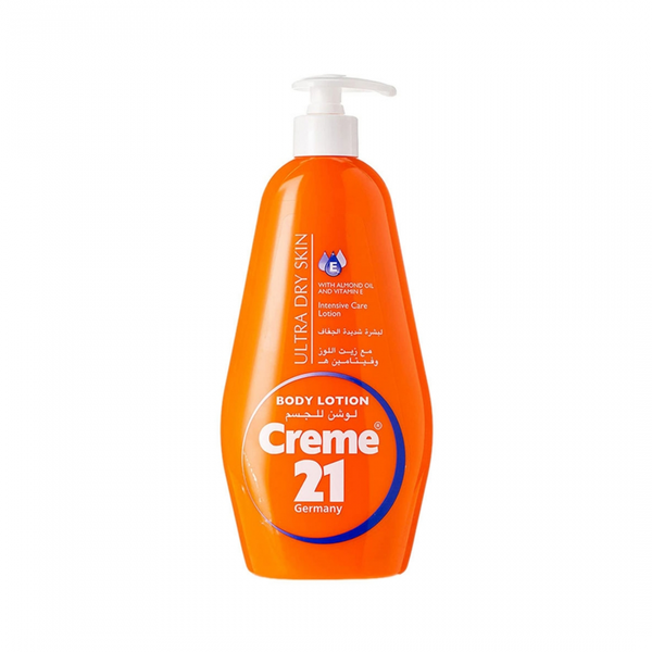 Cream 21 Body Lotion with Almond Oil & Provitamin B5, 600ml