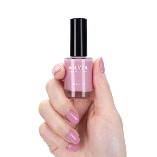 Bolver Soft Flower Nail Polish 726 High-Gloss Quick-Dry