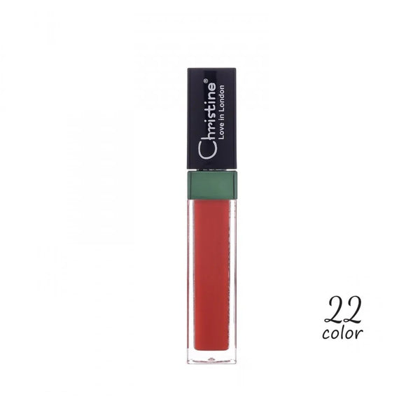 Christine Matte Liquid Lipstick No. 22 5ml