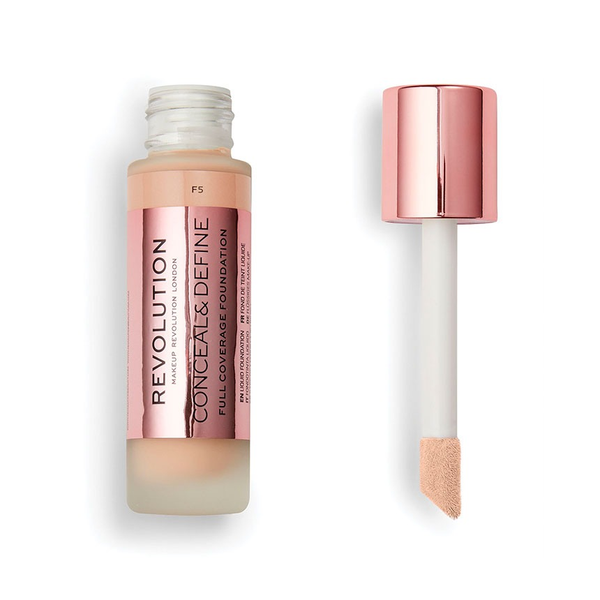 Revolution Conceal & Define Face Foundation F5 Beige 23ml