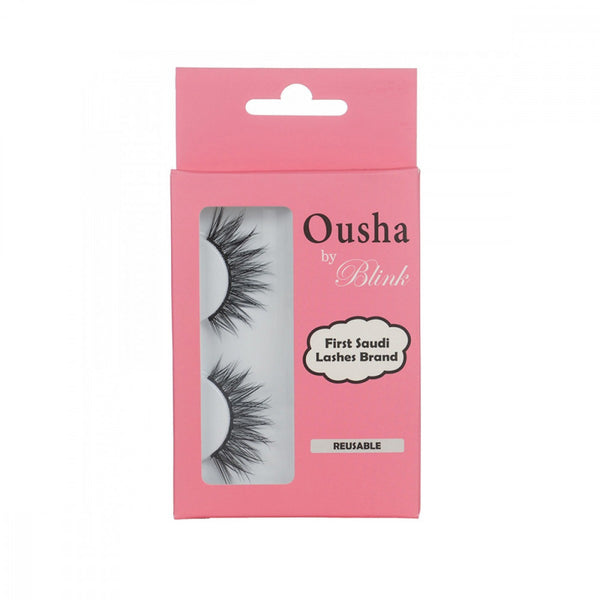 Ousha Double Lashes No. 10 Natural Human Hair False Eyelashes