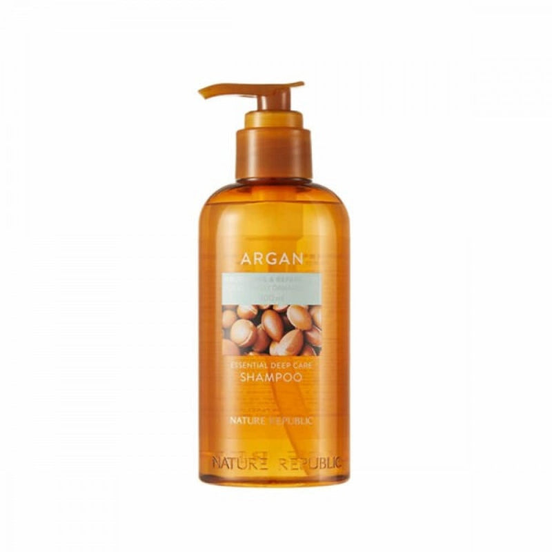 Nature Republic Argan Shampoo, Organic Argan Oil, Vitamin E, 300ml