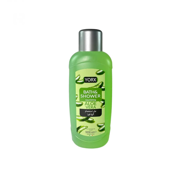 Yorx Shower Gel with Aloe Vera, Moisturizing, 1000 ml