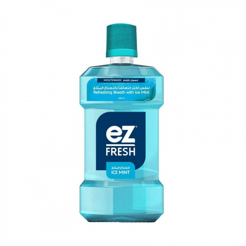 Avalon Pharma Iced Mint Antibacterial Alcohol-Free Mouthwash, 500ml