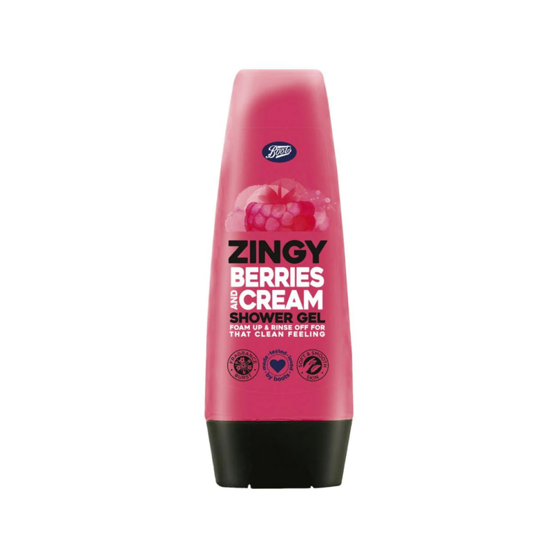 Boots Raspberry and Cream Shower Gel 250ml