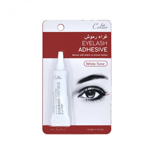Collar Eyelash Glue, White, Waterproof, Quick-Drying, Long-Lasting