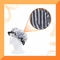 Cantu Fabric Lined Shower Cap Quilted Terry Cloth Waterproof