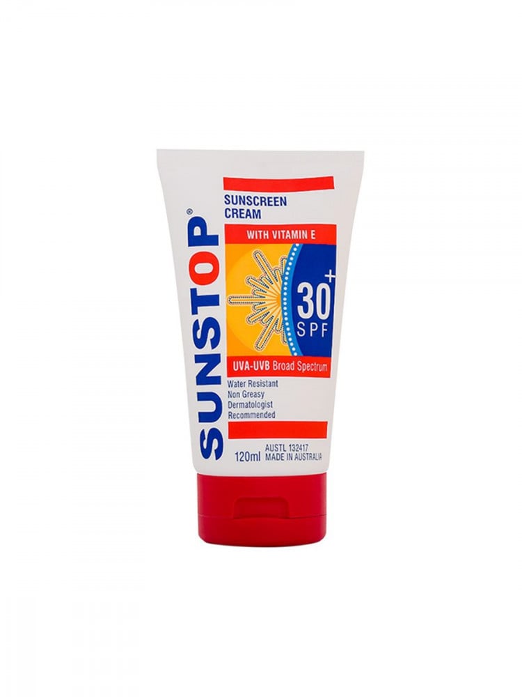 Sunstop Sunscreen Cream SPF 30 with Vitamin E, 120ml
