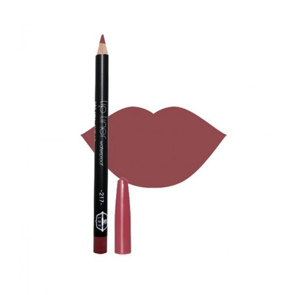 Lef Waterproof Lip Liner Pencil 217 Beige 1.13g