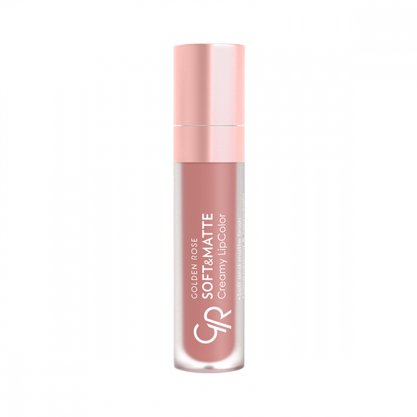 Golden Rose Soft Matte Creamy Lipstick 104, Liquid Formula, 8-Hour Wear