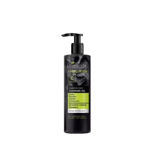 Bielenda Charcoal Gel Cleanser for Oily and Combination Skin, 195g
