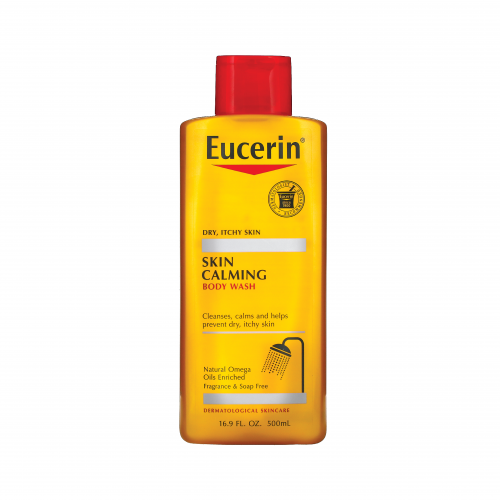 Eucerin Soothing Body Wash, Fragrance-Free with Omega Oils, 500ml