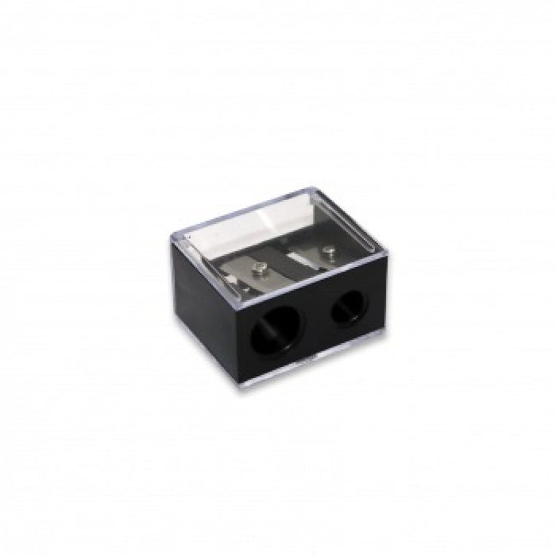 Eyeliner Pencil Sharpener Durable Double-Hole Cosmetic Tool