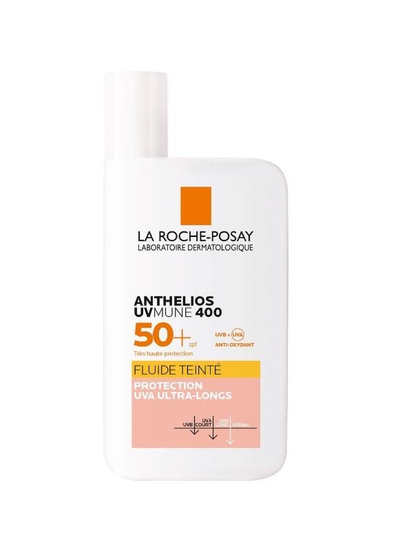 Tinted Sunscreen Moisturizer SPF 50+ Anthelios UVMune La Roche-Posay 50ml