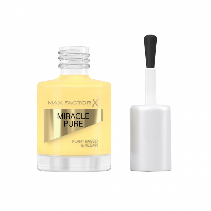 Miracle Pure Nail Polish Vegan Breathable Lemon Tea 500 Max Factor 12ml