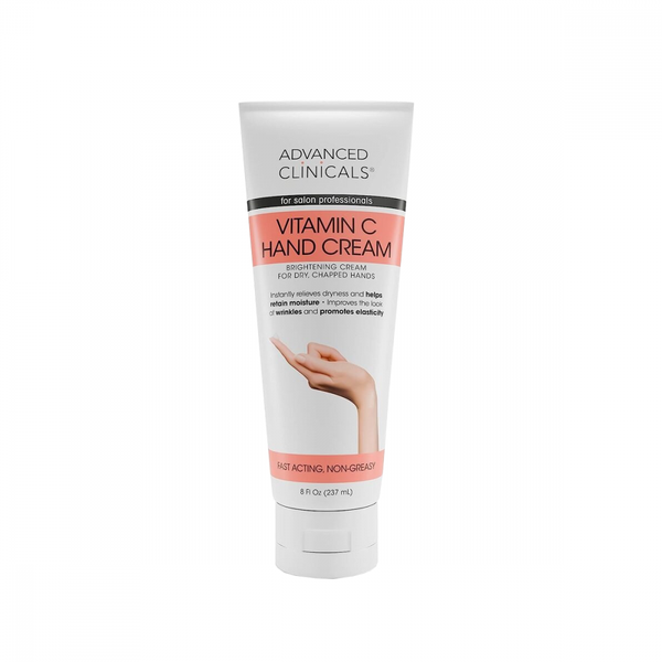 Advanced Clinicals Vitamin C Hand & Body Cream, Moisturizing, 237ml