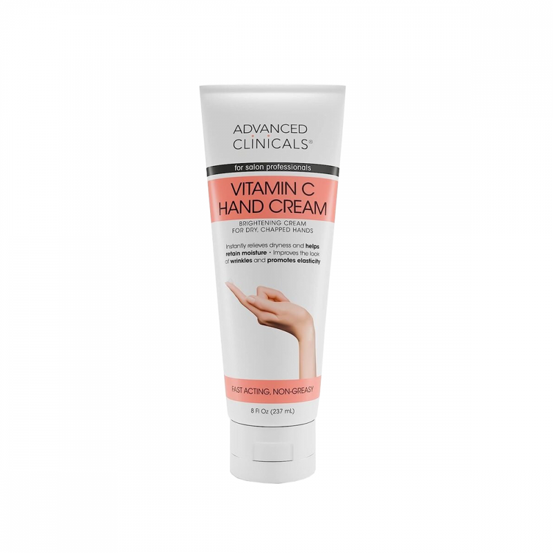 Advanced Clinicals Vitamin C Hand & Body Cream, Moisturizing, 237ml