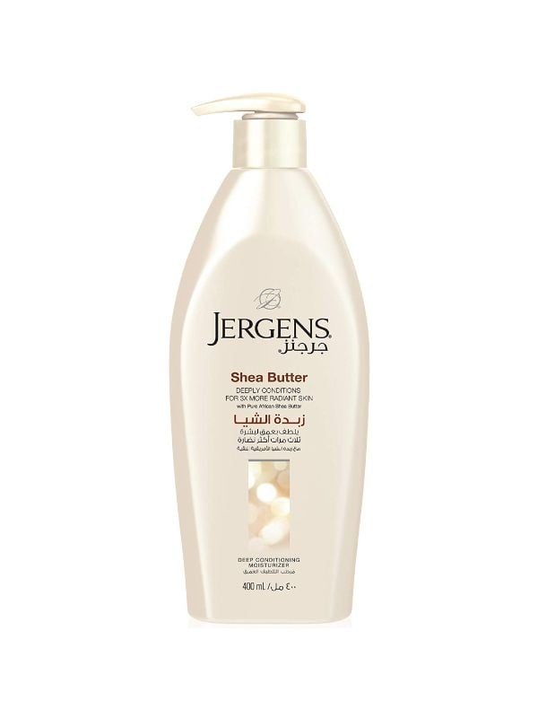 Shea Butter Lotion Deep Soothing Moisturizer Jergens 400ml