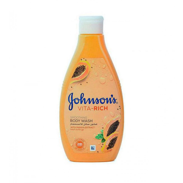 Johnson's Bath Soap with Papaya Extract and Vegetable Glycerin 400ml