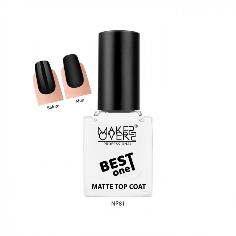 Make Over 22 NP81 Nail Polish Converter, Matte Finish, Quick Dry