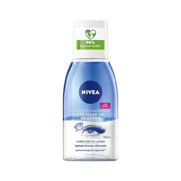 Nivea Waterproof Eye Makeup Remover, Gentle Mascara Remover, 125ml