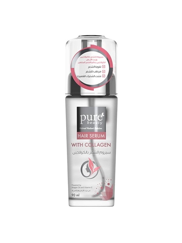 Pure Beauty Collagen Hair Serum with Argan Oil - 90 ml