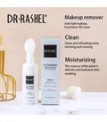 Dr. Rashel 3-in-1 Facial Cleansing Foam & Makeup Remover - Amino Acid Extract, 160ml