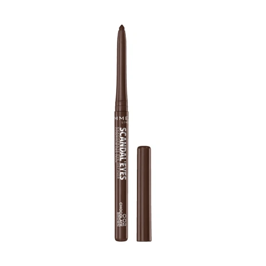 Brown Eyeliner Scandal Eyes Exaggerate Waterproof Rimmel London 002
