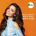 Hair Oil for Dry Frizzy Hair Almond Enriched Softness Shine Vatika 200ml