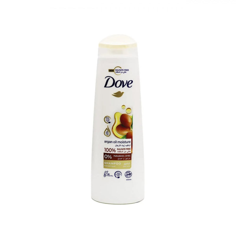 Dove Argan Oil Repair Shampoo for Dry Damaged Hair, Moisturizing, 400ml