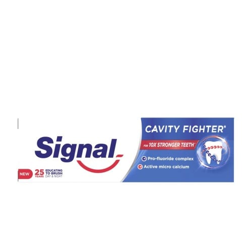 Signal Cavity Protection Toothpaste with Pro-Fluoride Complex and Microcalcium, 100ml