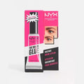 Nyx The Brow Glow Eyebrow Gel, Clear, 16-Hour Hold, Flake-Proof