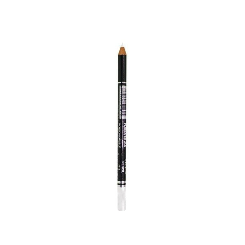 Forever 52 White Eyeliner Pencil F111, Waterproof and Smudge-Resistant