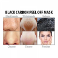 Charcoal Peel-Off Mask Blackhead Removal Pore Cleansing Hollywood Style 100ml