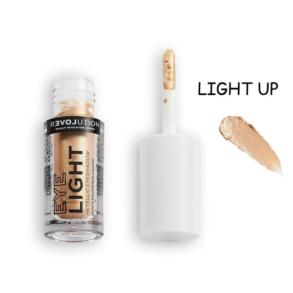 Revolution Light Up Mineral Liquid Eyeshadow, Metallic Finish, 1.9ml