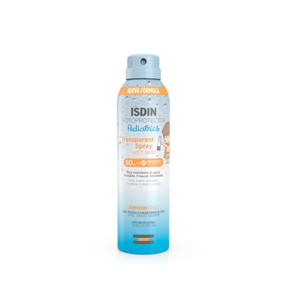 Spray Sunscreen for Face SPF 50 Water-Based Clear Protection ISDIN 250ml