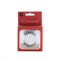 Christine Natural Hair Eyelashes, 100% Human Hair, Reusable, 12 Count