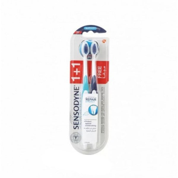 Repair & Protect Ultra Soft Toothbrush For Sensitive Teeth Sensodyne 2 Pack