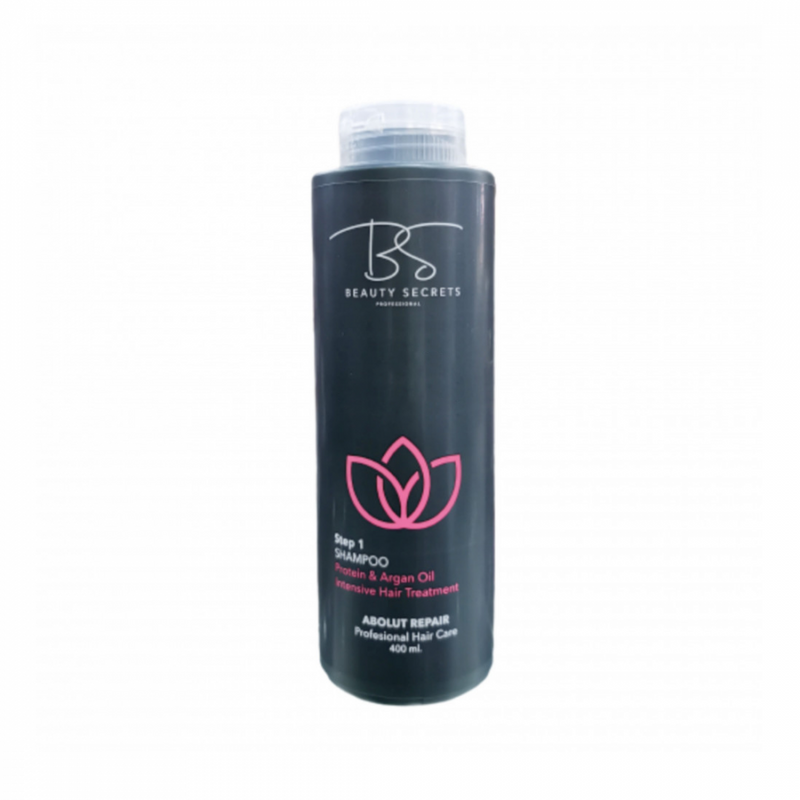 Beauty Secrets Shampoo for Treated Hair with Argan Oil and Protein, 400 ml