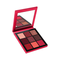 Huda Beauty Ruby Obsessions Eyeshadow Palette - 9 Shades Matte & Metallic