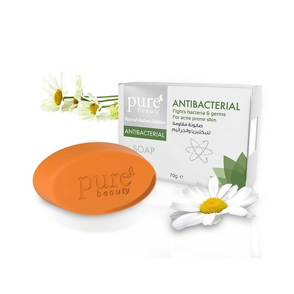 Antibacterial Facial Soap Deep Cleansing Germ-Resistant Pure Beauty 70g