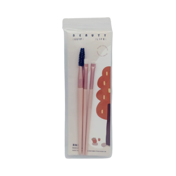 Uuyp Eyebrow Defining and Lifting Brush Set, 3 Pieces