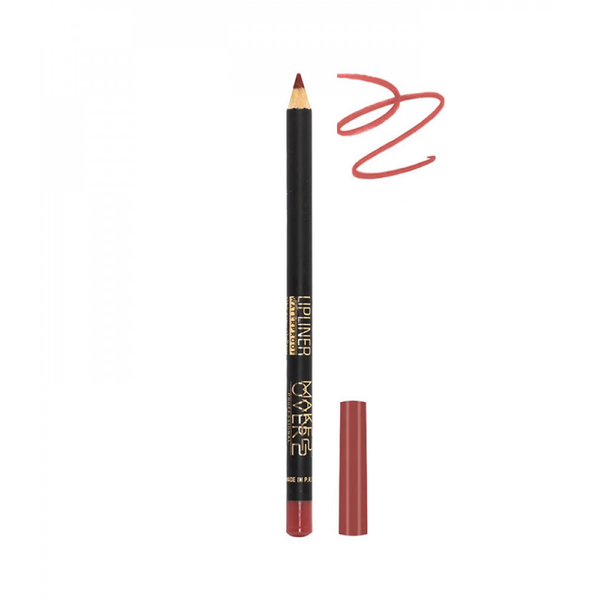 Make Over 22 Lip Liner Pencil, Shade LP02, Matte, Waterproof, Long-Lasting