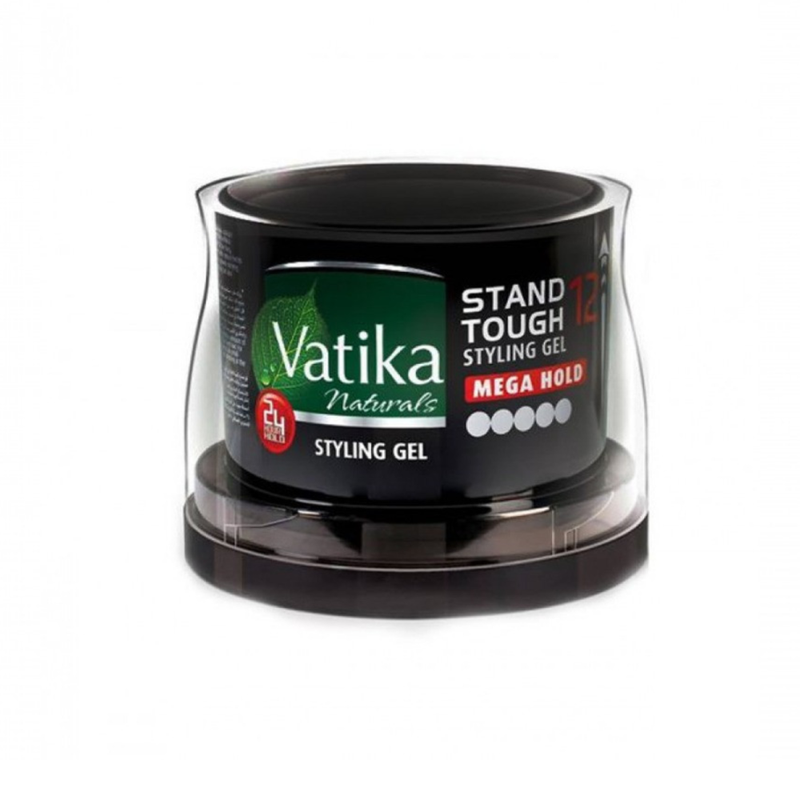 Vatika Mega Hold Hair Styling Gel, Extra Strong Hold, 250ml