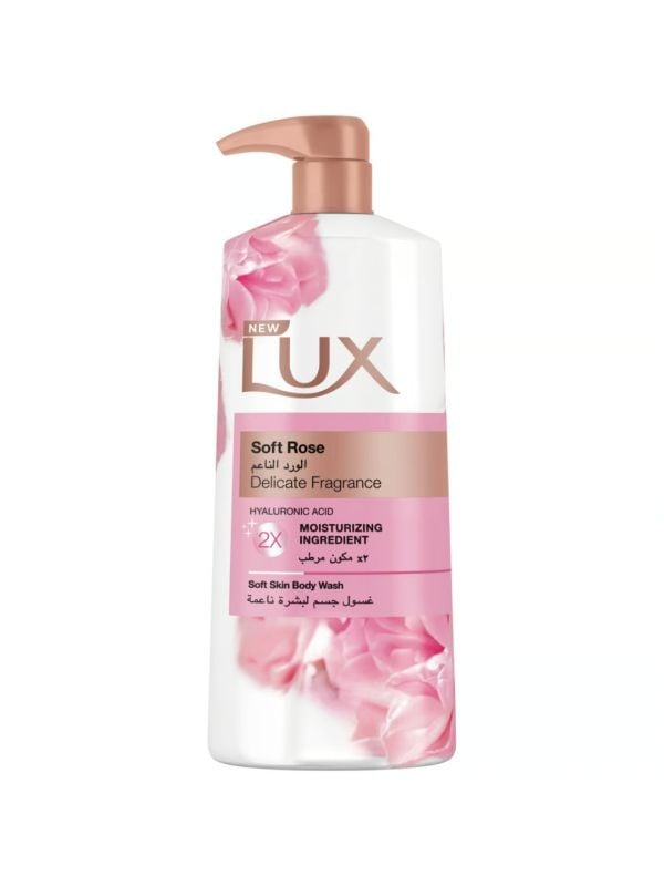 Moisturizing Body Wash Soft Rose Hyaluronic Acid Lux 700ml