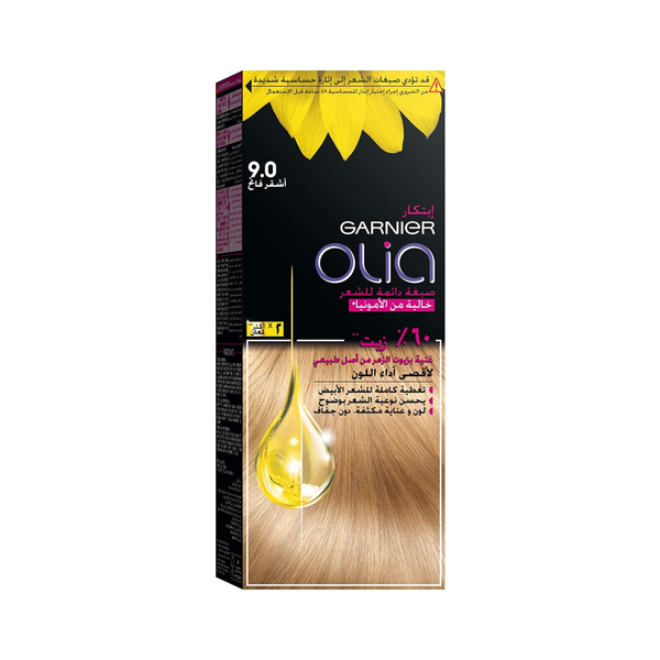 Garnier Olia Ammonia-Free Hair Color Light Blonde 9.0 112ml