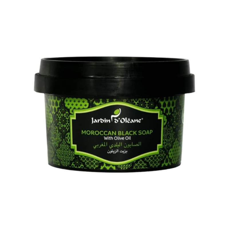 Jardin D'Oleane Moroccan Beldi Soap with Olive Oil, Natural Exfoliator, 250g