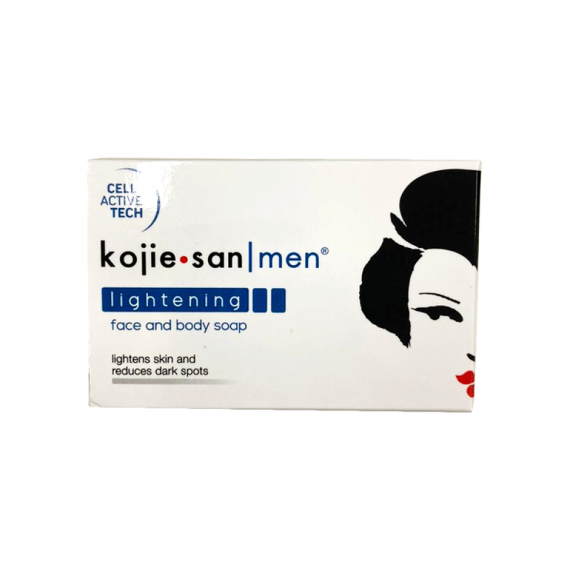 Kojie San Men's Brightening Face and Body Soap, 135g