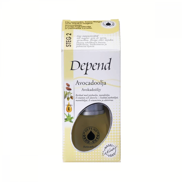 Depend Avocado Nail Oil with Vitamin E & Jojoba Oil 10ml